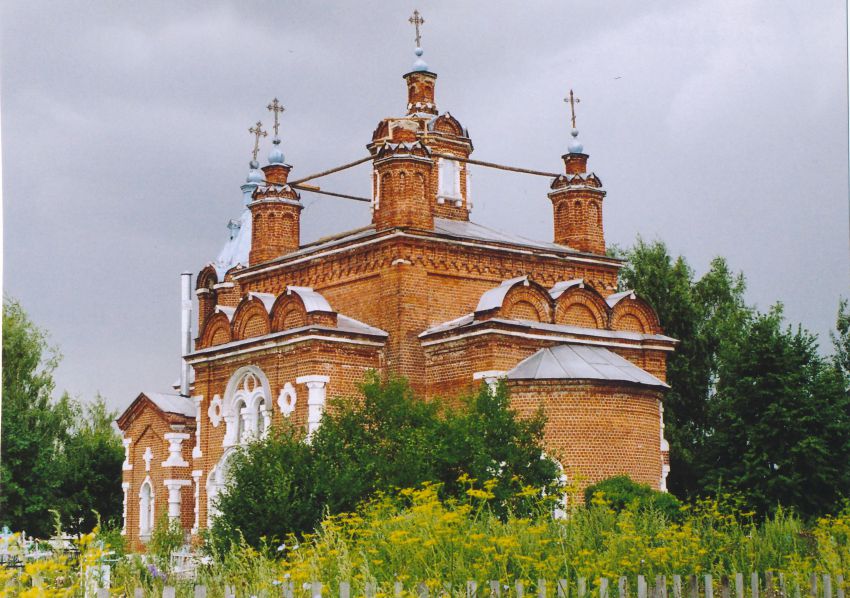 Церковь Иверской иконы Божией Матери, Муратово (Шиловский район, Рязанская область). фасады