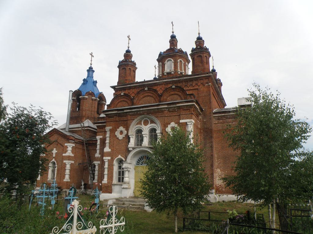 Церковь Иверской иконы Божией Матери, Муратово (Шиловский район, Рязанская область). фасады