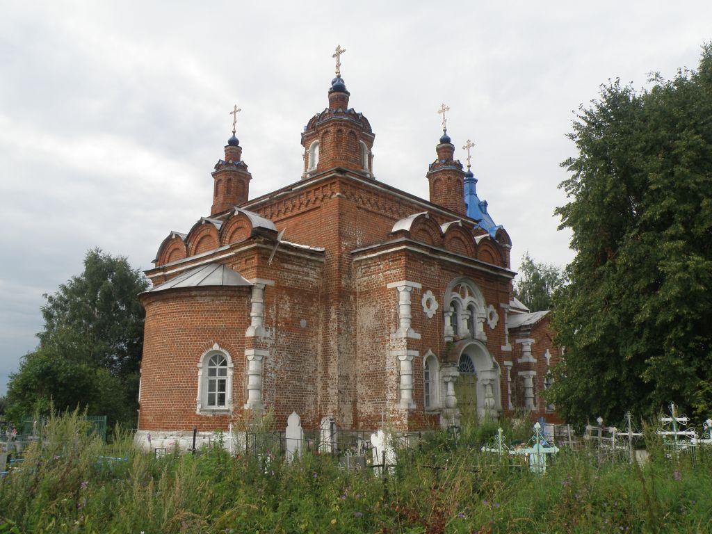 Церковь Иверской иконы Божией Матери, Муратово (Шиловский район, Рязанская область). фасады