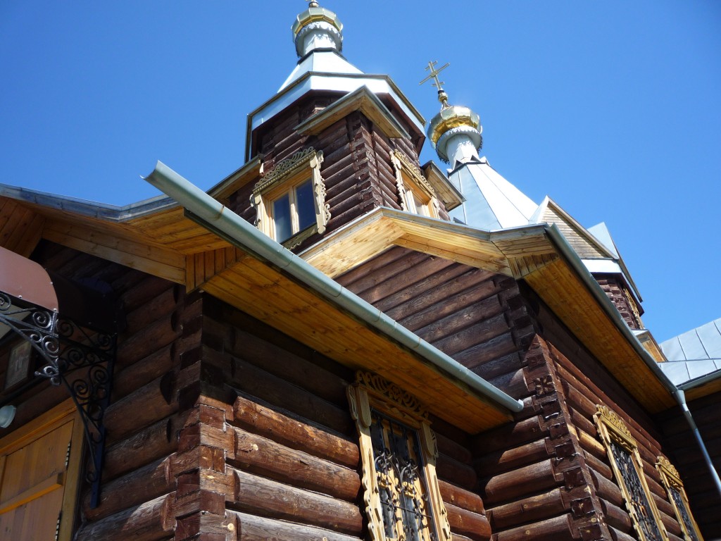 Церковь Воздвижения Креста Господня, Польное Конобеево (Шацкий район, Рязанская область). архитектурные детали, Действующий Храм.