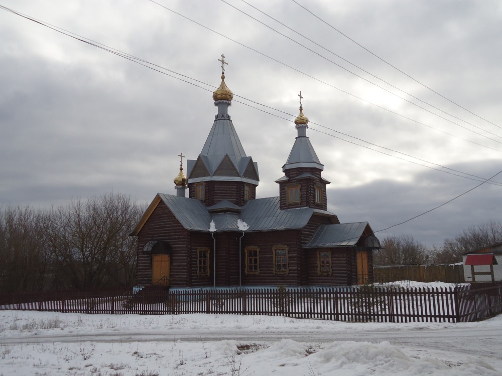 Польное Конобеево. Церковь Воздвижения Креста Господня. фасады