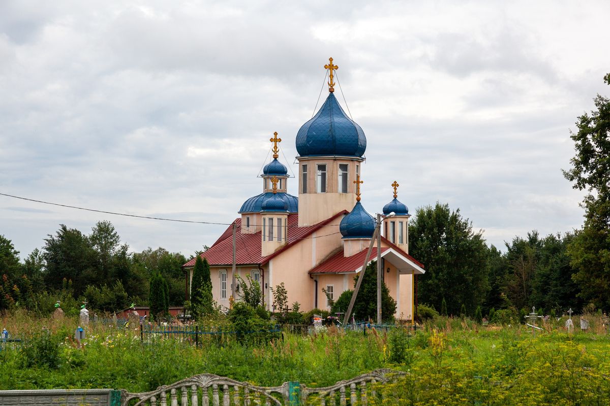 Церковь Воздвижения Креста Господня, Гощево (Ивацевичский район, Беларусь, Брестская область). фасады