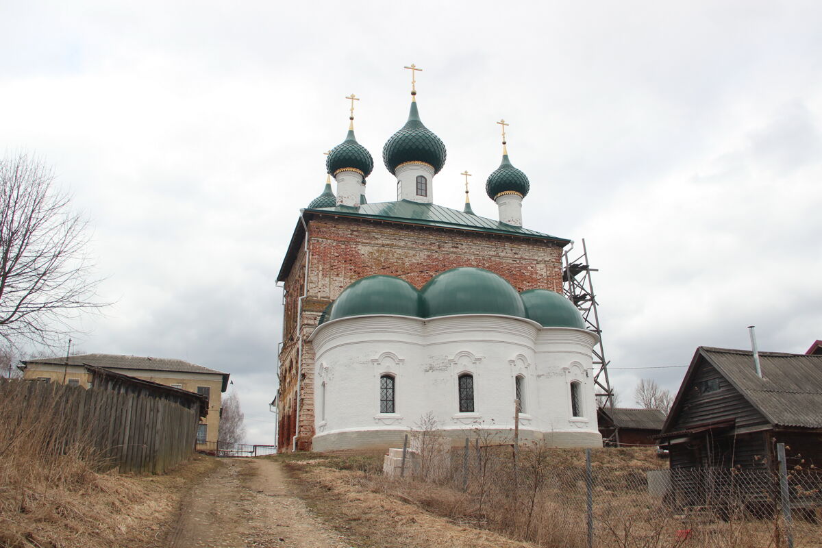 Церковь Димитрия Солунского, Стогинское (Гаврилов-Ямский район, Ярославская область). фасады
