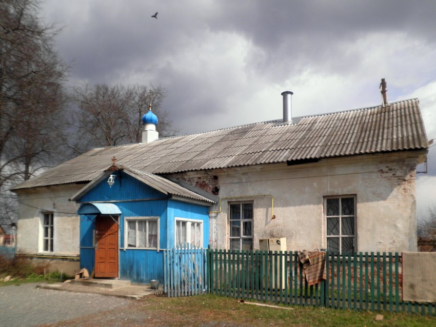 Борисово. Церковь Царственных страстотерпцев. общий вид в ландшафте