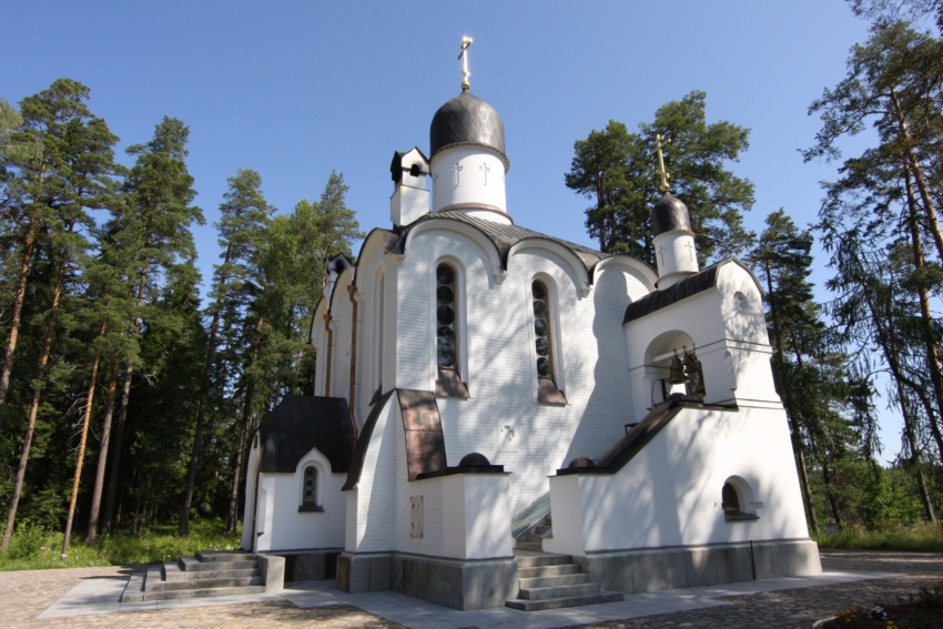 Валаамские острова. Спасо-Преображенский Валаамский монастырь. Смоленский скит. Церковь Смоленской иконы Божией Матери. фасады