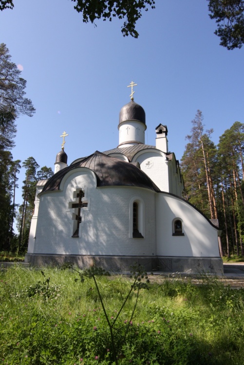 Валаамские острова. Спасо-Преображенский Валаамский монастырь. Смоленский скит. Церковь Смоленской иконы Божией Матери. фасады