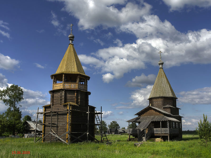 Церковь Покрова Пресвятой Богородицы, Ильино (Каргопольский район, Архангельская область). фасады
