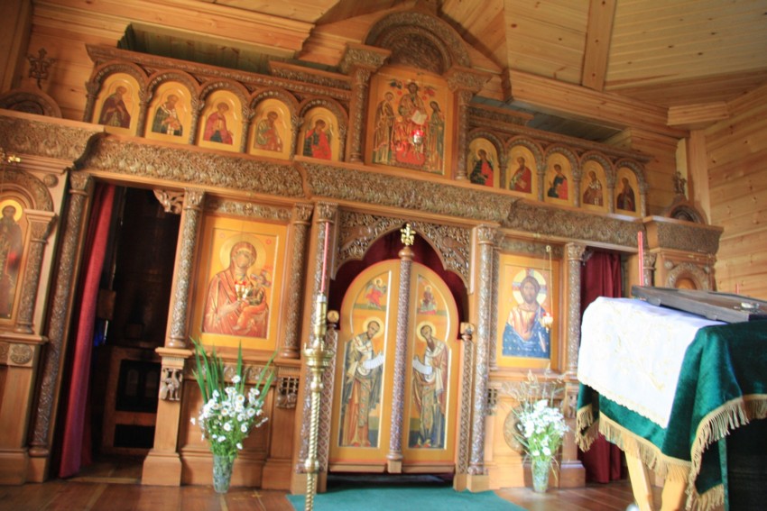 Спасо-Преображенский Валаамский монастырь. Скит Александра Свирского. Церковь Александра Свирского, Валаамские острова (Сортавальский район, Республика Карелия). интерьер и убранство