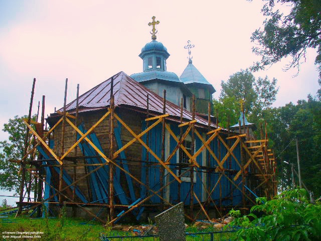 Церковь Воздвижения Креста Господня, Гощево (Ивацевичский район, Беларусь, Брестская область). документальные фотографии