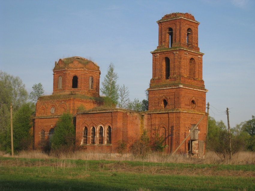 Церковь Покрова Пресвятой Богородицы, Глинки (Михайловский район, Рязанская область). фасады