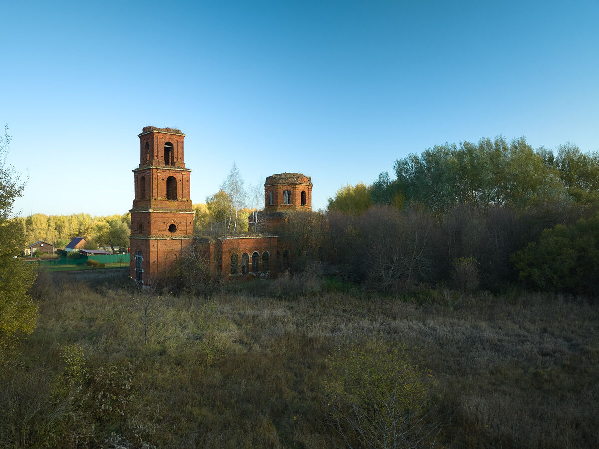 Церковь Покрова Пресвятой Богородицы, Глинки (Михайловский район, Рязанская область). фасады