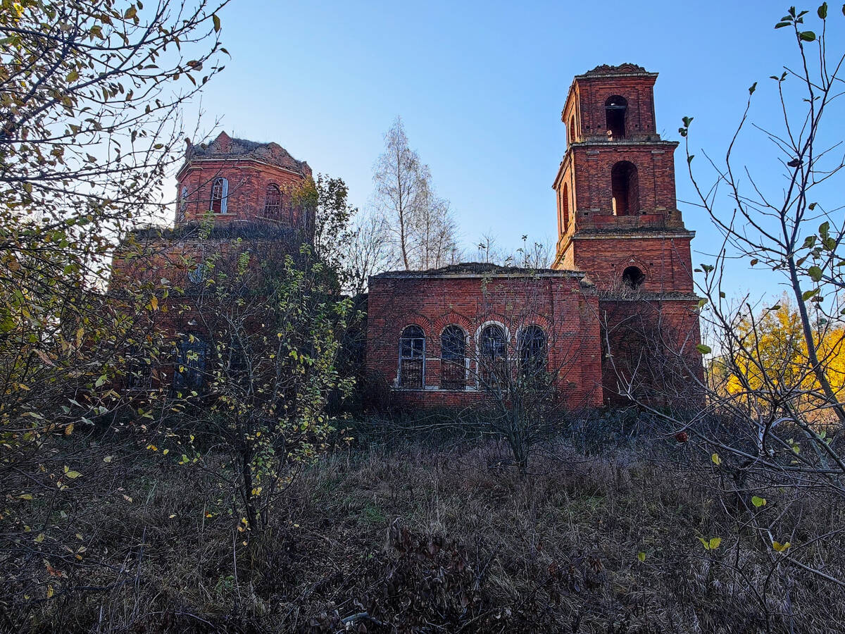 Церковь Покрова Пресвятой Богородицы, Глинки (Михайловский район, Рязанская область). фасады