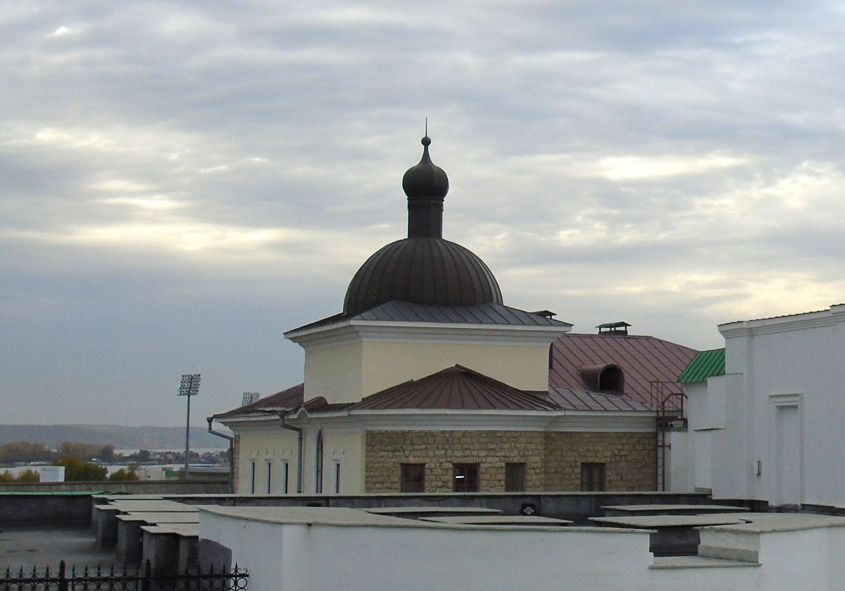 фасады. Кремль. Спасо-Преображенский монастырь. Церковь Николая Чудотворца, Вахитовский район (Казань, город, Республика Татарстан)