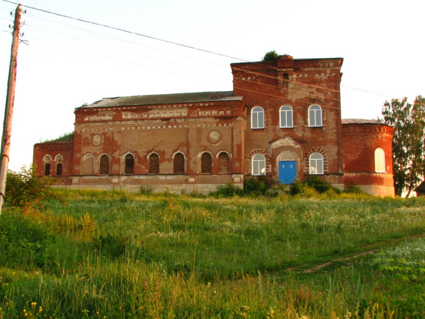 Покровское. Церковь Покрова Пресвятой Богородицы. фасады