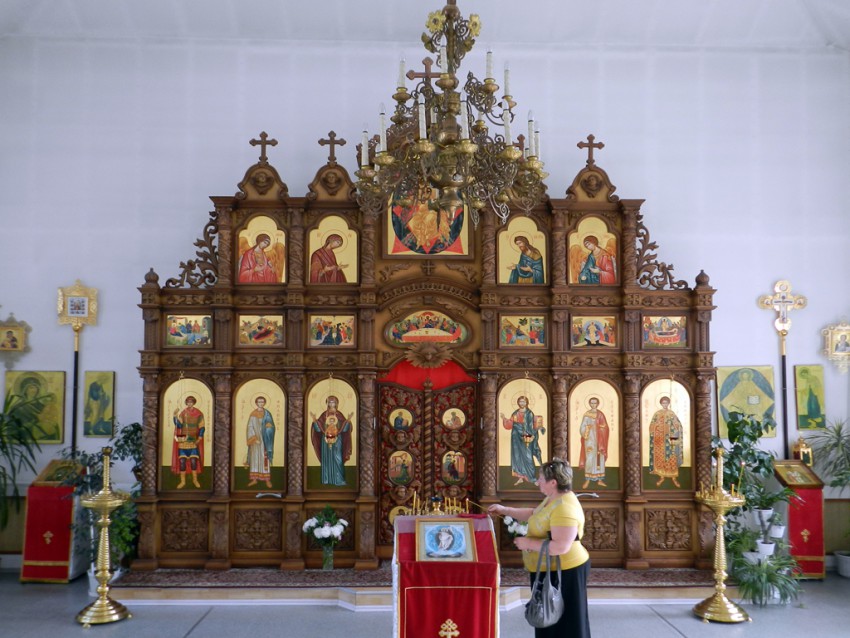 Курск. Церковь Димитрия Солунского. интерьер и убранство