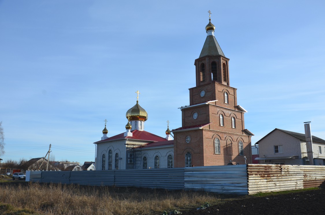 Курск. Церковь Димитрия Солунского. общий вид в ландшафте