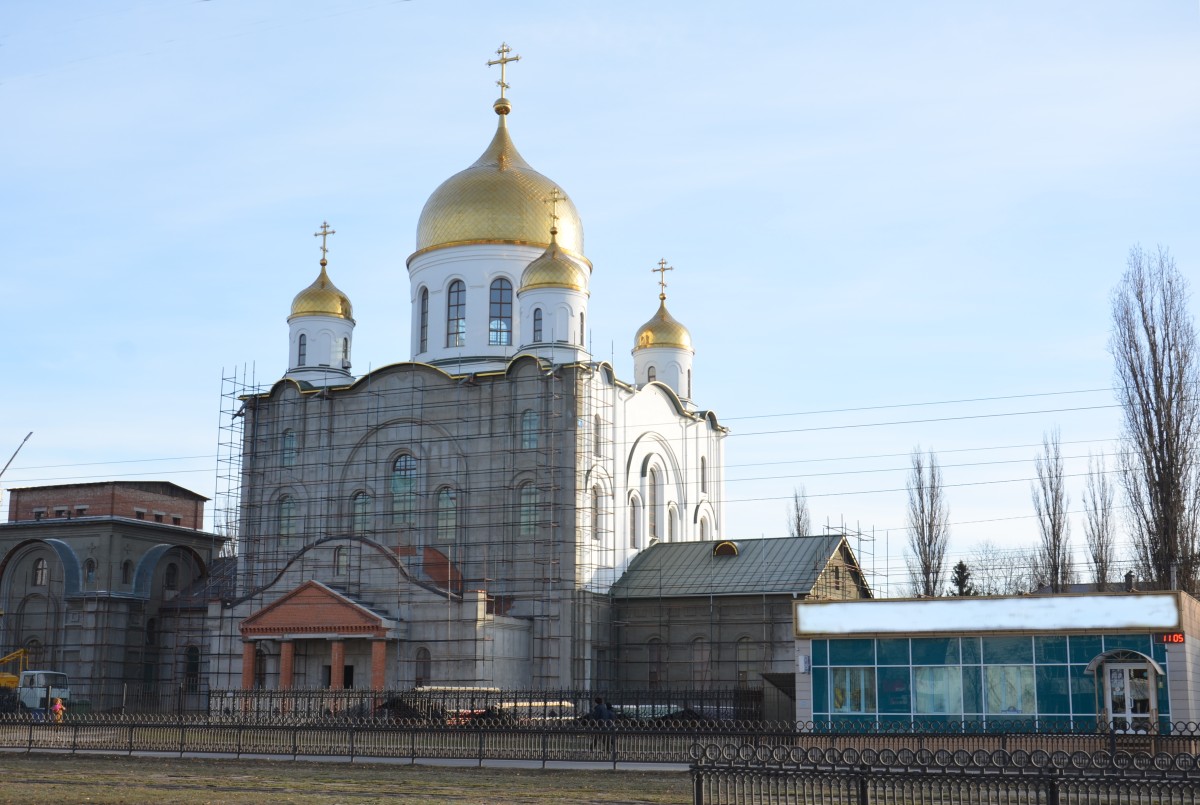 Курск. Церковь Спаса Преображения в Парковом. фасады, Вид с запада