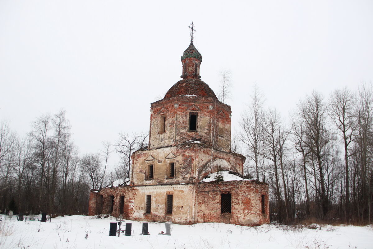 Церковь Казанской иконы Божией Матери, Михальцево (Большесельский район, Ярославская область). фасады