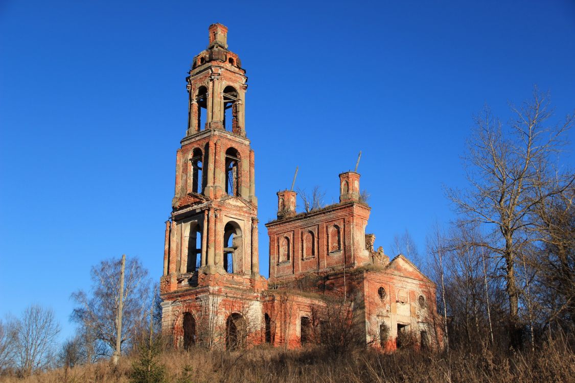Церковь Успения Пресвятой Богородицы, Верзино (Борисоглебский район, Ярославская область). фасады
