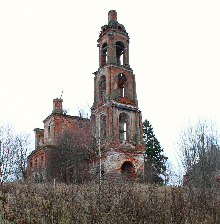 Верзино. Церковь Успения Пресвятой Богородицы. фасады