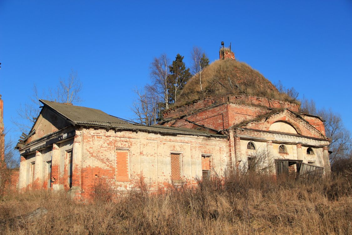 Верзино. Церковь Воскресения Словущего. фасады