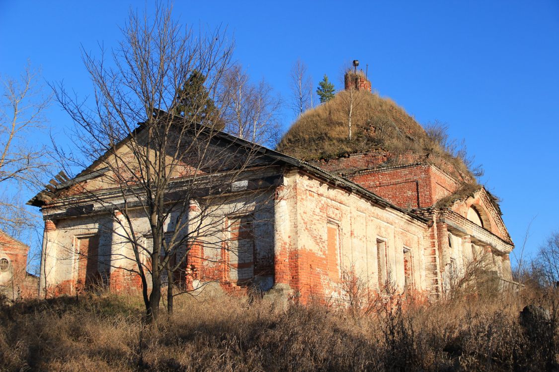 Верзино. Церковь Воскресения Словущего. фасады