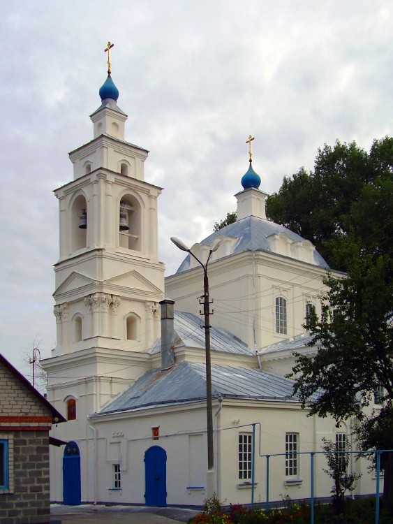 Курск. Церковь Успения Пресвятой Богородицы (старообрядческая). общий вид в ландшафте