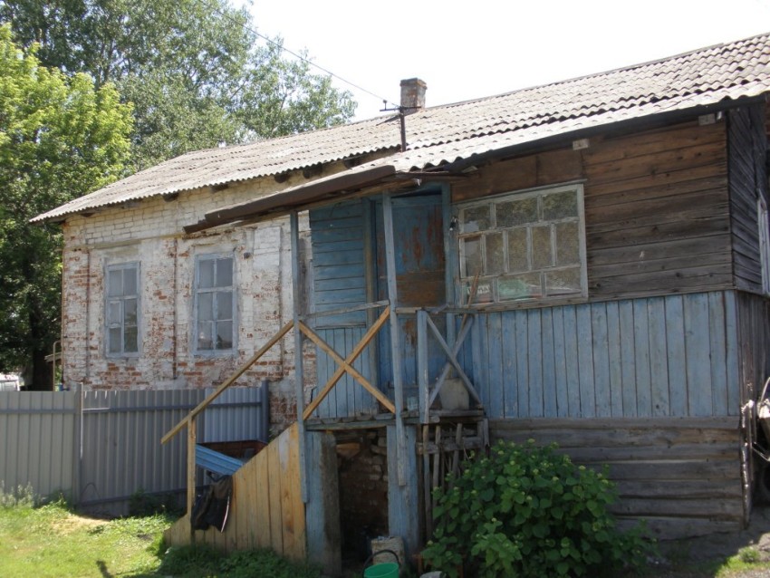 Неизвестная домовая церковь при усадьбе Кречетниковых-Урусовых, Росва (Калуга, город, Калужская область). фасады