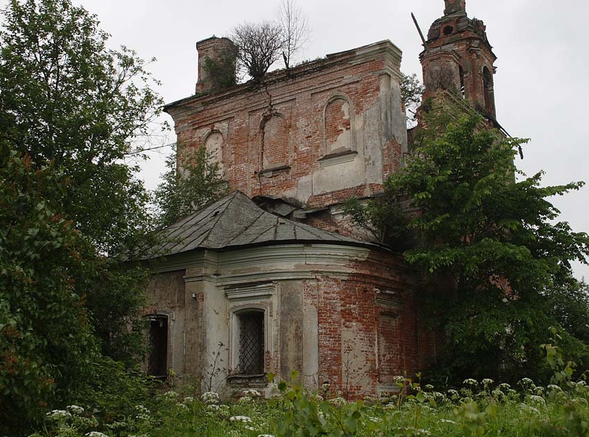 Верзино. Церковь Успения Пресвятой Богородицы. фасады