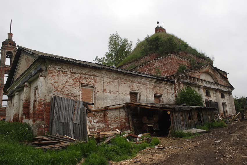 Церковь Воскресения Словущего, Верзино (Борисоглебский район, Ярославская область). фасады