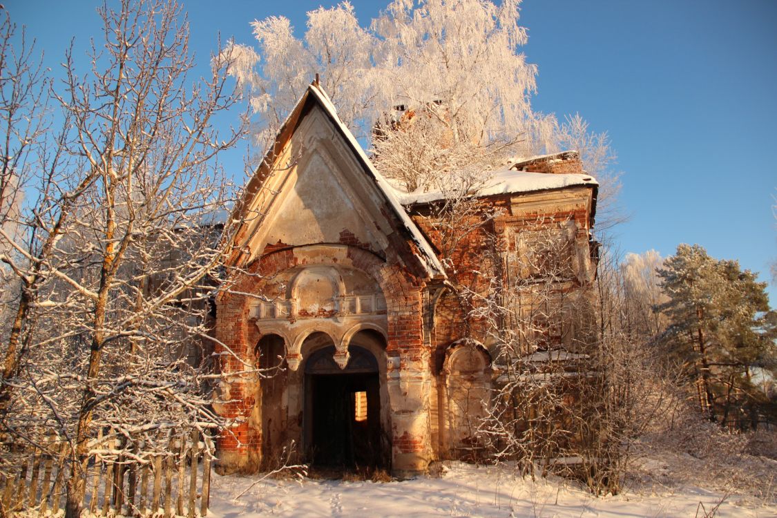 Церковь Казанской иконы Божией Матери, Бакунино (Большесельский район, Ярославская область). фасады