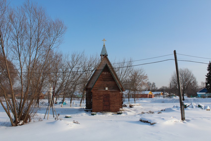 Церковь Николая Чудотворца, Муромцево (Бабынинский район, Калужская область). фасады, Вид с запада