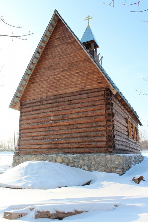 Муромцево. Церковь Николая Чудотворца. фасады, Вид с востока