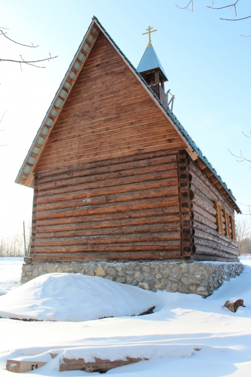 Церковь Николая Чудотворца, Муромцево (Бабынинский район, Калужская область). фасады, Вид с востока