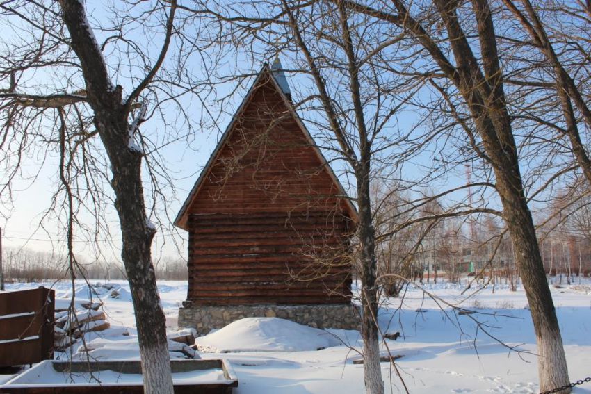 Церковь Николая Чудотворца, Муромцево (Бабынинский район, Калужская область). фасады, Вид с востока