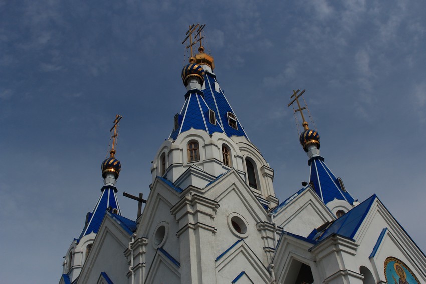Церковь Рождества Пресвятой Богородицы, Самара (Самара, город, Самарская область). архитектурные детали, Завершения церкви