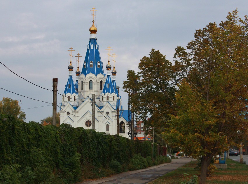 Церковь Рождества Пресвятой Богородицы, Самара (Самара, город, Самарская область). общий вид в ландшафте