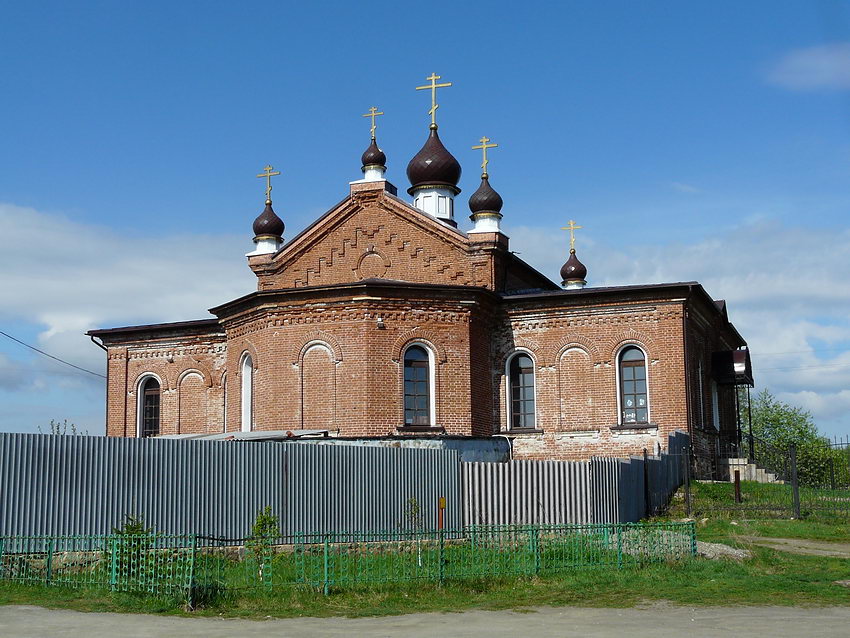 Церковь Георгия Победоносца, Губернское (Беспаловка) (Аргаяшский район, Челябинская область). фасады