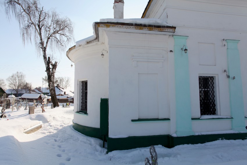 Ярославль. Церковь Троицы Живоначальной в Смоленском. архитектурные детали