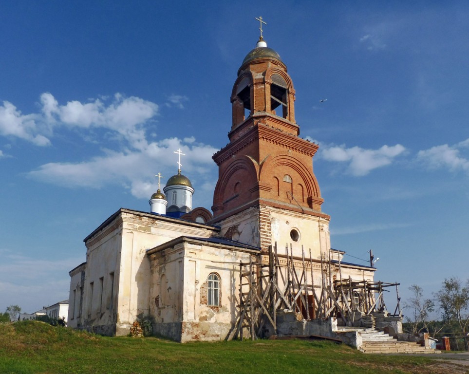 Церковь Покрова Пресвятой Богородицы, Покровское (Каменский район (Каменский ГО), Свердловская область). фасады
