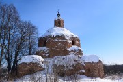 Церковь иконы Божией Матери "Всех скорбящих Радость", вид с западной стороны<br>, Меренищи, урочище, Козельский район, Калужская область