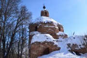 Церковь иконы Божией Матери "Всех скорбящих Радость", вид с западной стороны<br>, Меренищи, урочище, Козельский район, Калужская область