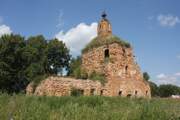 Церковь иконы Божией Матери "Всех скорбящих Радость", , Меренищи, урочище, Козельский район, Калужская область
