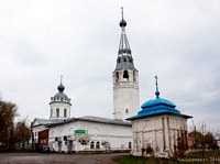 Храмовый комплекс. Церкви Рождества Пресвятой Богородицы и Троицы Живоначальной, , Писцово, Комсомольский район, Ивановская область