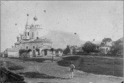 Храмовый комплекс. Церкви Рождества Пресвятой Богородицы и Троицы Живоначальной, Фотография выполнена в 1899 году.<br>, Писцово, Комсомольский район, Ивановская область