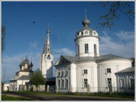 Писцово. Храмовый комплекс. Церкви Рождества Пресвятой Богородицы и Троицы Живоначальной