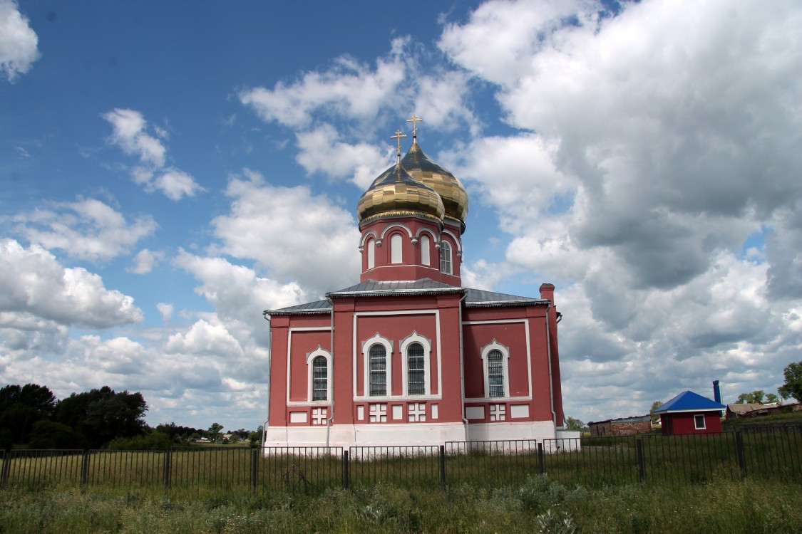 Верхоупье. Церковь Введения во храм Пресвятой Богородицы. фасады