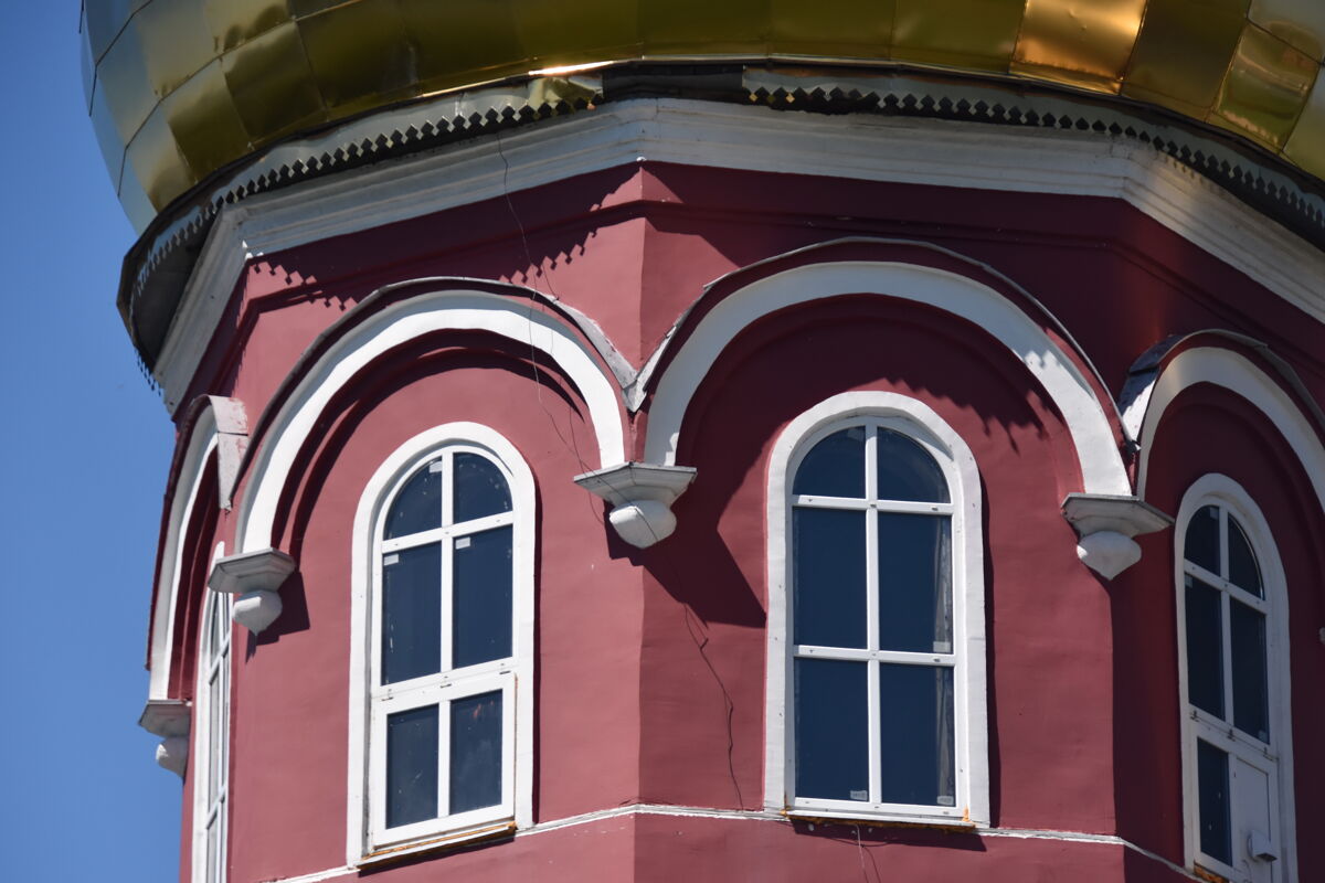 Церковь Введения во храм Пресвятой Богородицы, Верхоупье (Воловский район, Тульская область). архитектурные детали
