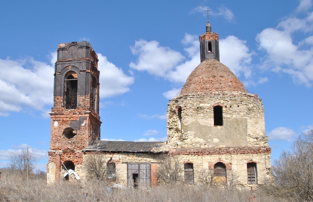 Церковь Троицы Живоначальной, Тормасово (Ефремов, город, Тульская область). фасады