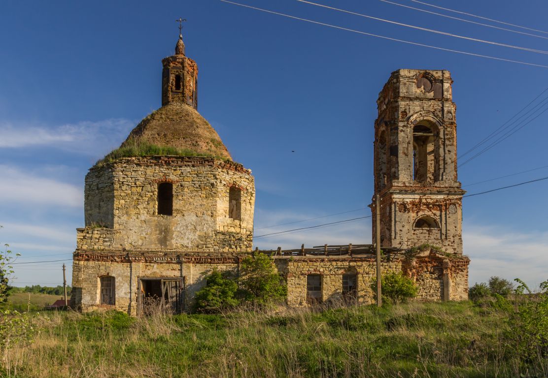 Церковь Троицы Живоначальной, Тормасово (Ефремов, город, Тульская область). фасады, Вид с севера